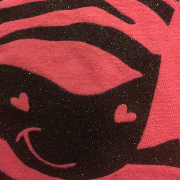 Girls sparkly zebra shirt - Picture 3 of 3